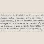 29 de diciembre de 1820: lee la proclama sobre la independencia de Trujillo