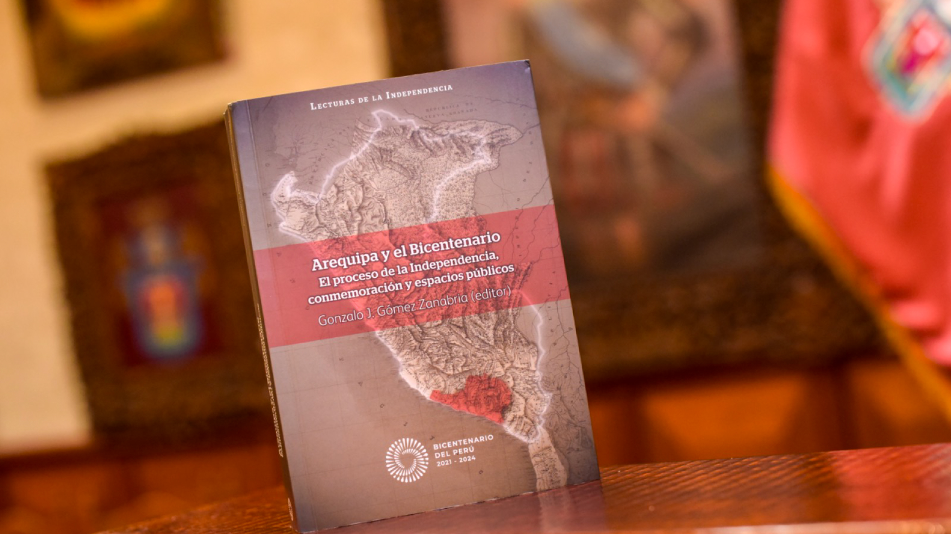 Nuevo libro de la Biblioteca Bicentenario recopila artículos sobre la independencia de Arequipa