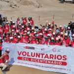 Voluntarios del Bicentenario limpian huaca Ventarrón y recogen más de una tonelada de basura