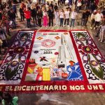 Ayacucho: Alfombra de flores del Bicentenario Perú 2024 ganó concurso por Semana Santa