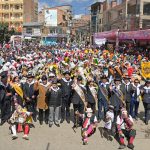 Festival de la Chunguinada Cerreña se celebró con encendido de letras ‘Pasco Bicentenario’