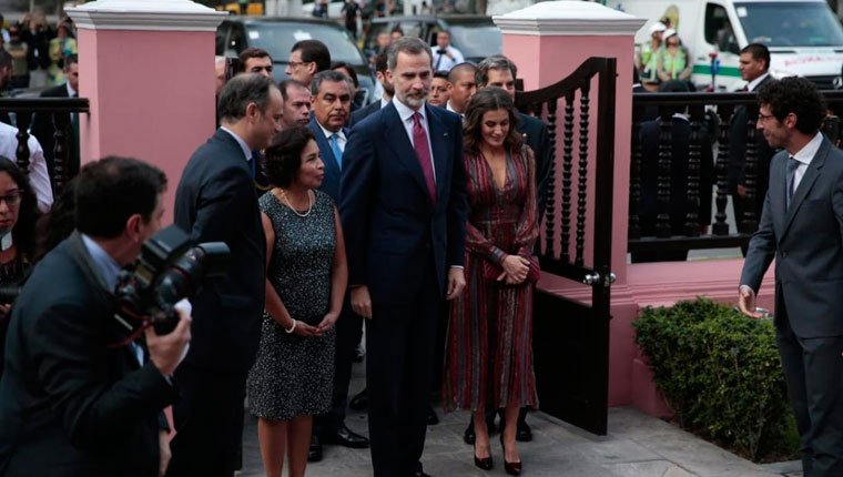 Reyes de España visitaron Perú para ver temas vinculados al Bicentenario